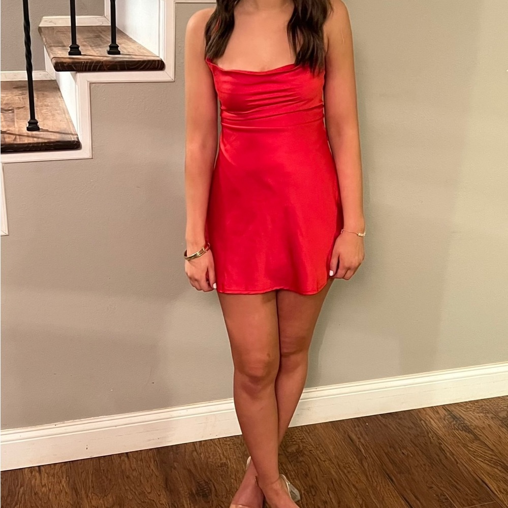 Princess Polly red Mini Dress Small Red